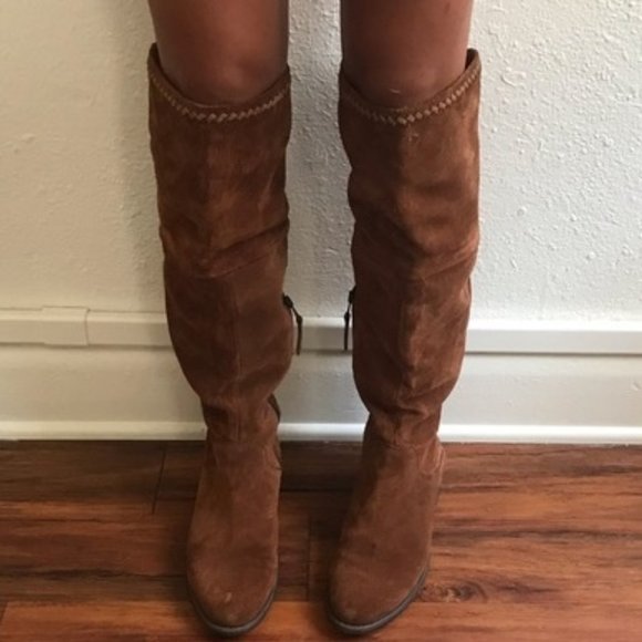 Miz Mooz Shoes - Free People Bently x Miz Mooz Suede Boho Tall boot